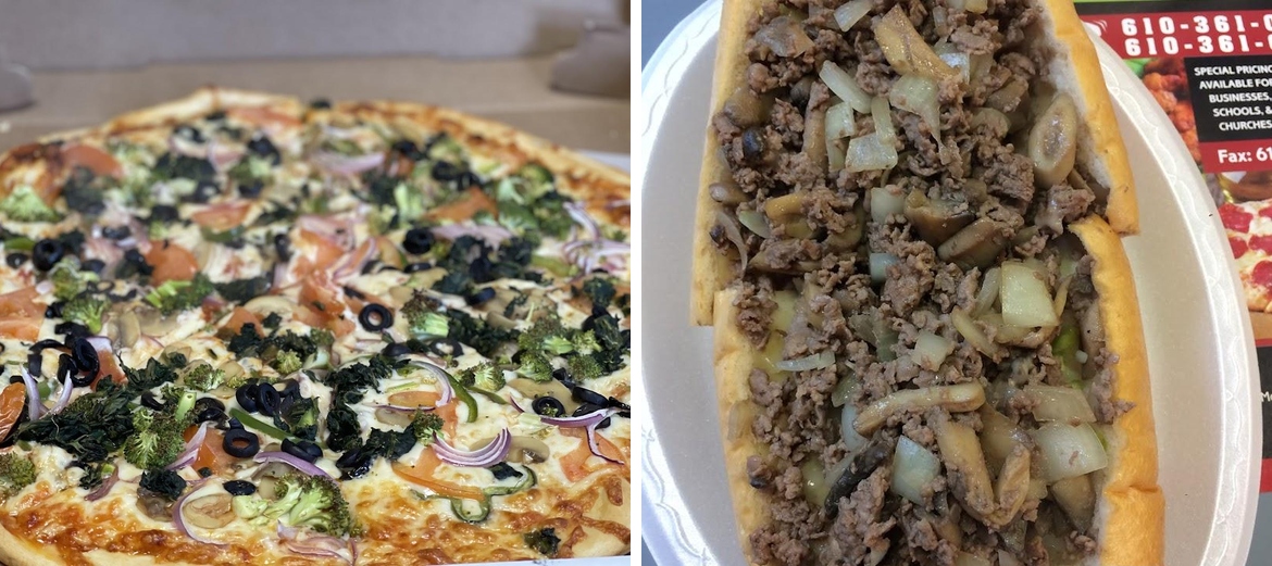 Concord Pizza Menu