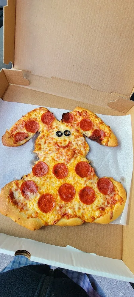 Easter Bunny Pizza